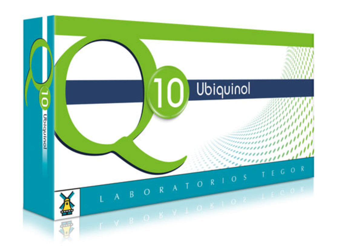 Q10 Ubiquinol · Tegor · 28 cápsulas