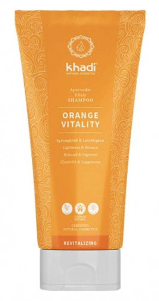 Champú Naranja Vitalidad · Khadi · 200 ml
