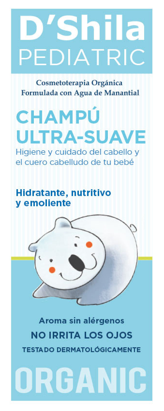 Champú Ultra-Suave Pediatric · D'Shila · 100 ml