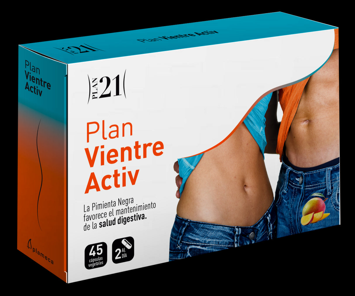 Plan Vientre Activ · Plameca · 45 cápsulas