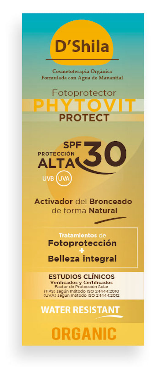 Bronceador Phytovit SPF 30 · D'Shila · 100 ml