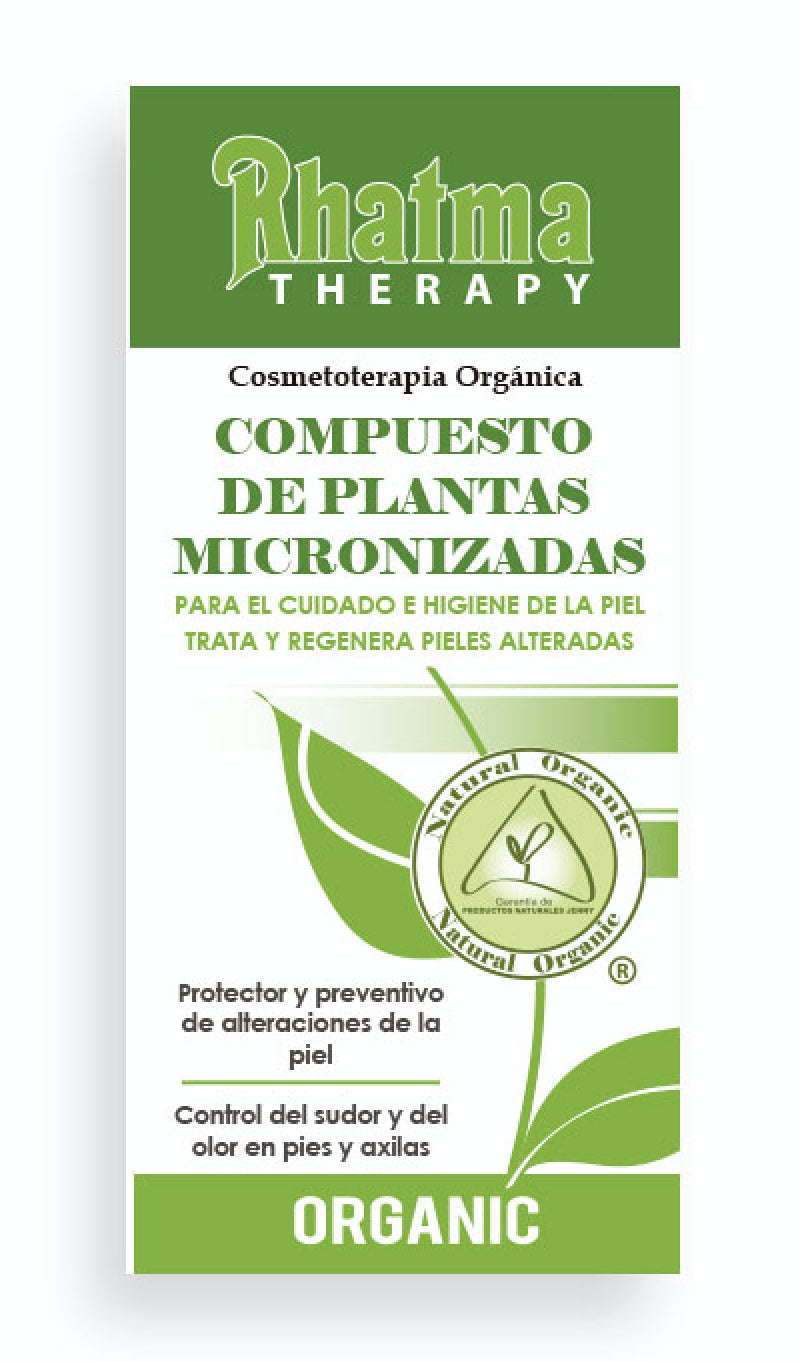 Compuesto Micronizado de Plantas · Rhatma · 75 gramos