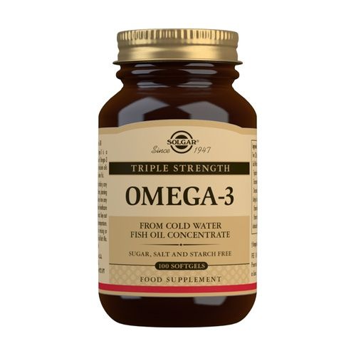 Omega 3 Triple Concentración · Solgar · 100 perlas