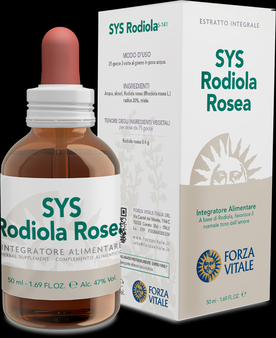 SYS Rodiola Rosea · Forza Vitale · 50 ml