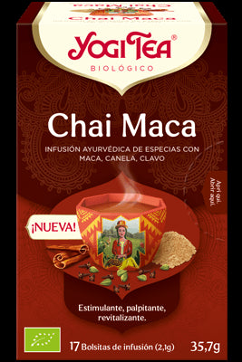 Chai Maca · Yogi Tea · 17 filtros