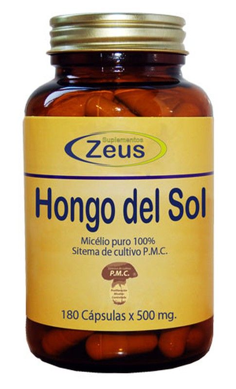 Hongo del Sol · Zeus · 180 cápsulas