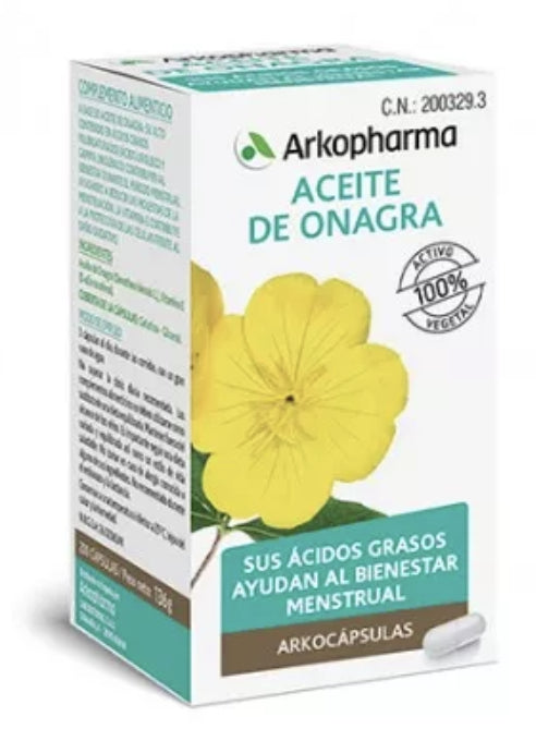 Arkocapsulas Aceite de Onagra · Arkopharma · 200 perlas