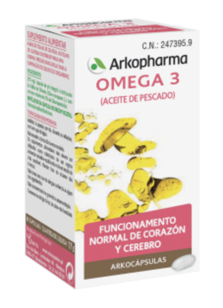 Arkocápsulas Omega 3 · Arkopharma · 100 perlas
