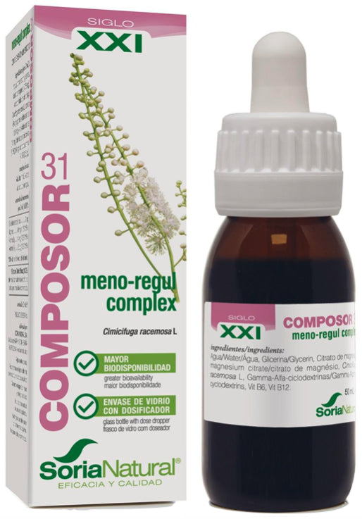 Composor 31 - Meno-Regul Complex XXI · Soria Natural · 50 ml