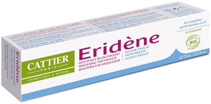 Dentífrico Eridene Aliento Fresco · Cattier · 75 ml