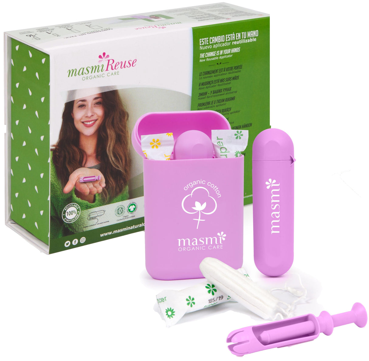 Pack Tampones Regular y Super · Masmi