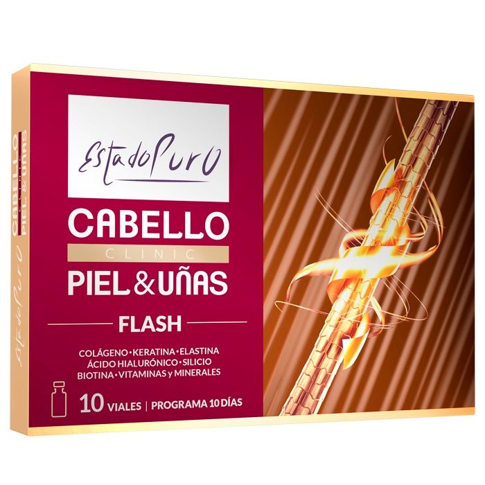 Cabello Piel y Uñas Flash · Tongil · 10 viales