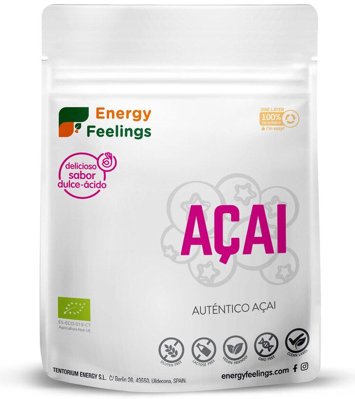 Açai en Polvo · Energy Feelings · 100 gramos