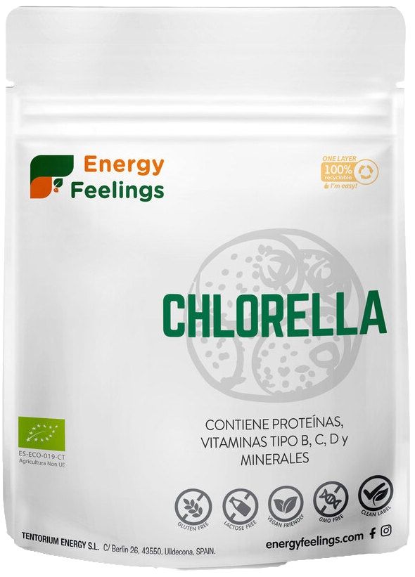 Chlorella en Polvo · Energy Feelings · 100 gramos