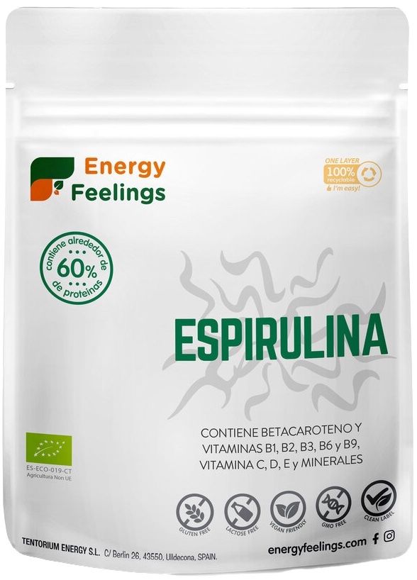 Espirulina en Polvo · Energy Feelings · 200 gramos