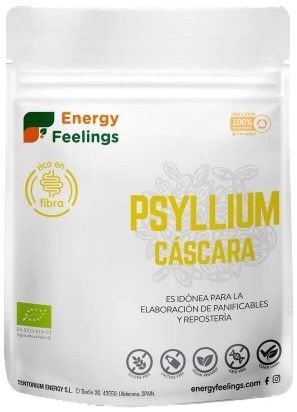 Cáscara de Psyllium en Polvo · Energy Feelings · 200 gramos
