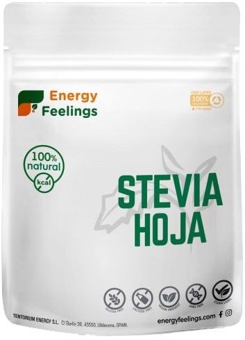 Stevia Hojas Trituradas · Energy Feelings · 100 gramos