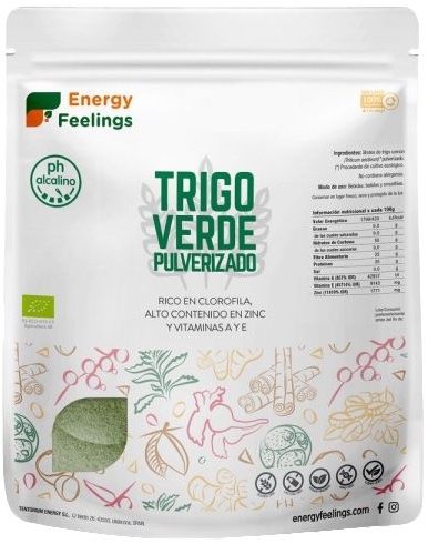 Trigo Verde Pulverizado · Energy Feelings · 1 kg