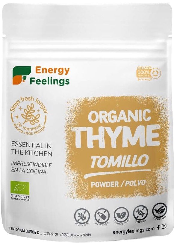 Tomillo en Polvo · Energy Feelings · 200 gramos