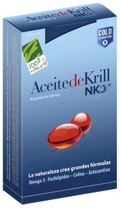 Aceite de Krill NKO · 100% Natural · 40 perlas