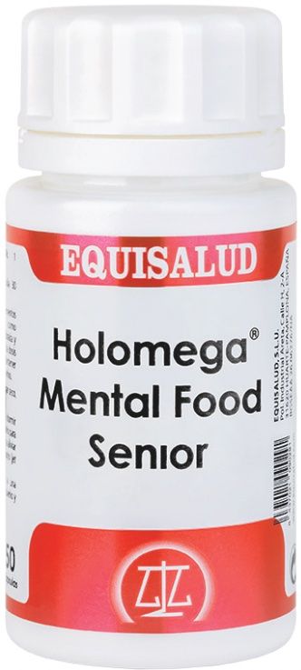 Holomega Mental Food Senior · Equisalud · 50 cápsulas