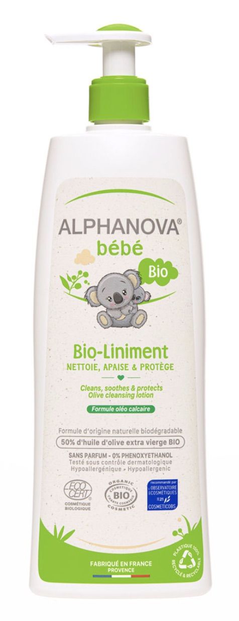 Linimento Bebé BIO · Alphanova · 400 ml