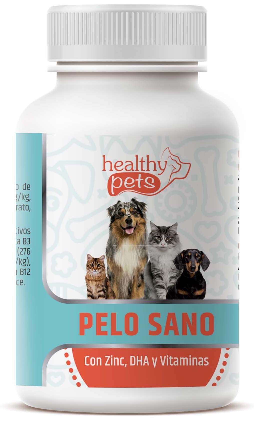Pelo Sano · Healthy Pets · 100 comprimidos