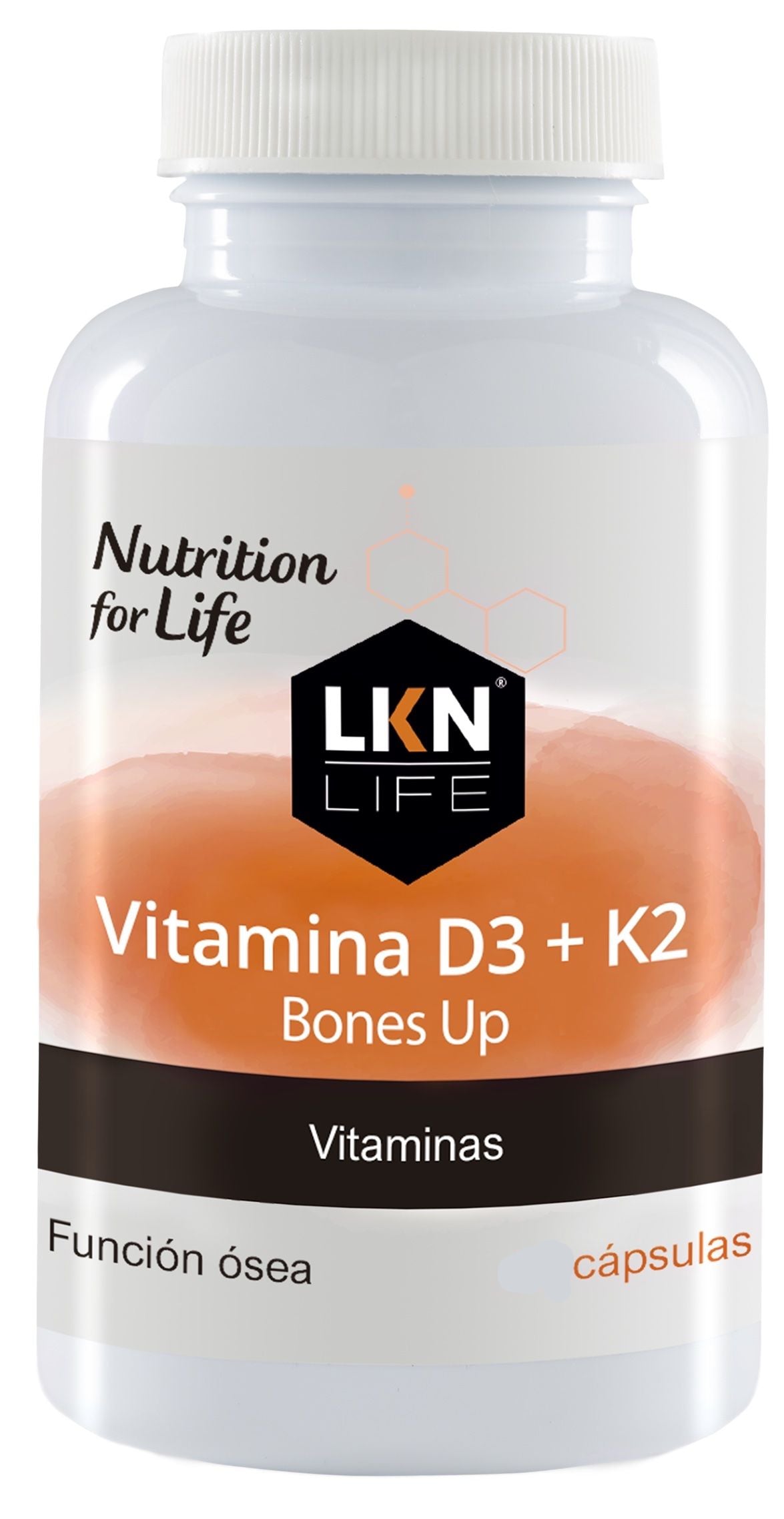 Vitamina D3 + K2 Bones Up · LKN Life · 50 cápsulas