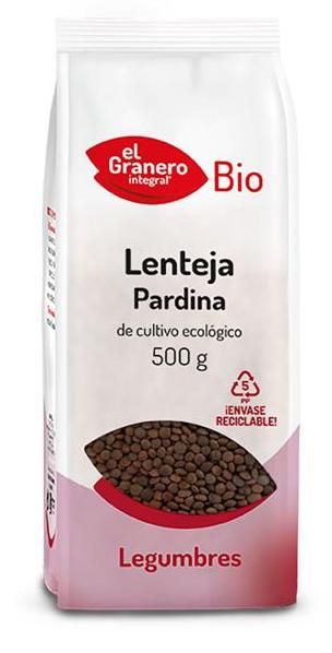 Lenteja Pardina · El Granero Integral · 500 gramos