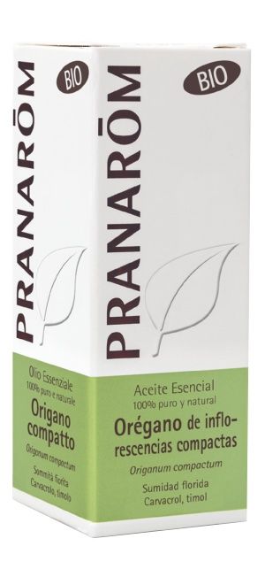 Aceite Esencial de Orégano de Inflorescencias Compactas Bio · Pranarom · 10 ml