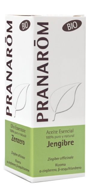 Aceite Esencial de Jengibre Bio · Pranarom · 5 ml