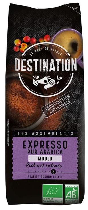 Café Molido Expreso 100% Arábica · Destination · 250 gramos