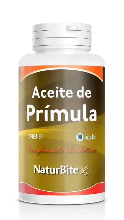 Aceite de Prímula 1.000 mg · NaturBite · 90 cápsulas