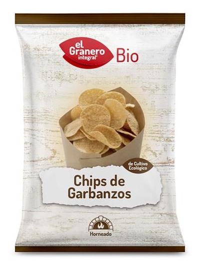 Chips de Garbanzos · El Granero Integral · 80 gramos
