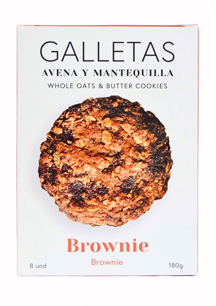 Galletas de Avena y Brownie · Sierra Eco Foods · 180 gramos