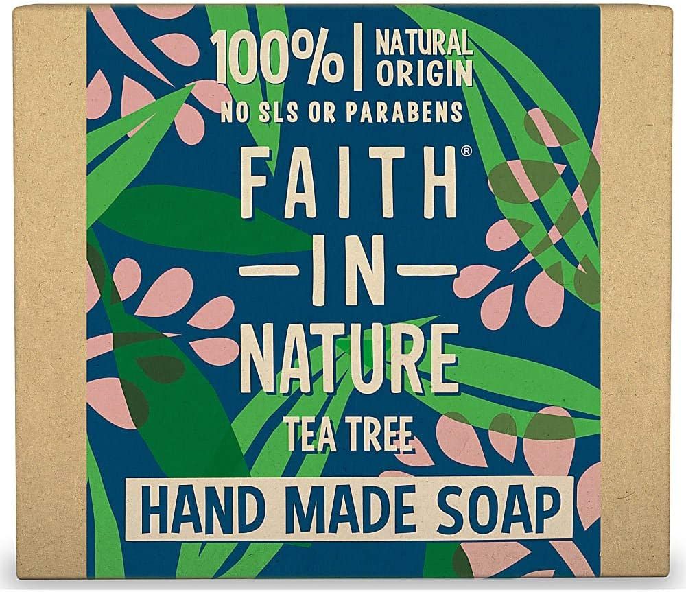 Jabón de Árbol de Té · Faith In Nature · 100 gramos
