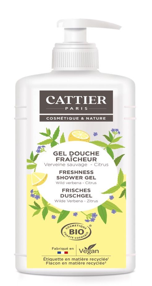 Gel de Ducha Refrescante · Cattier · 1 litro