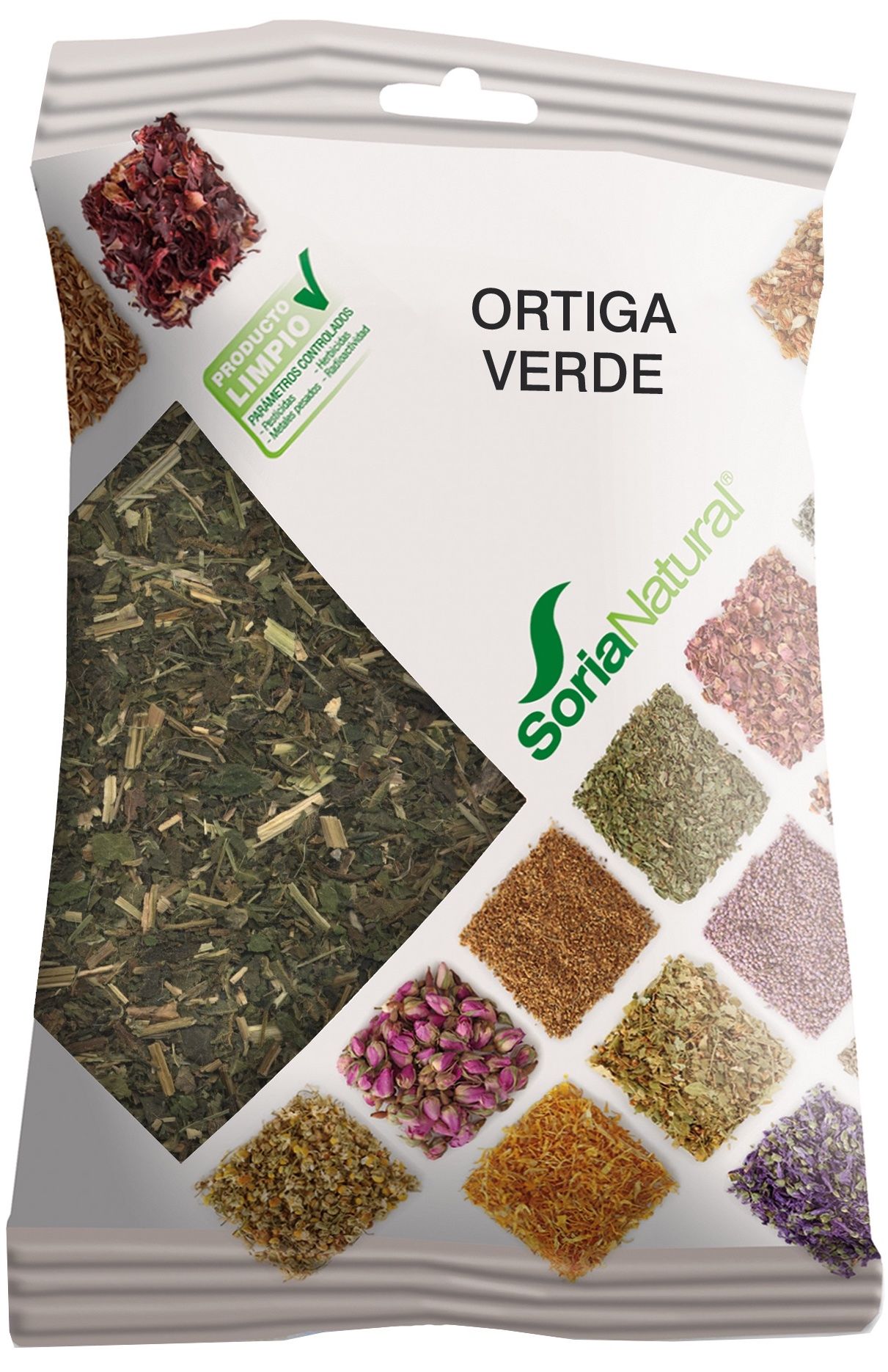 Ortiga Verde en Bolsa · Soria Natural · 30 gramos