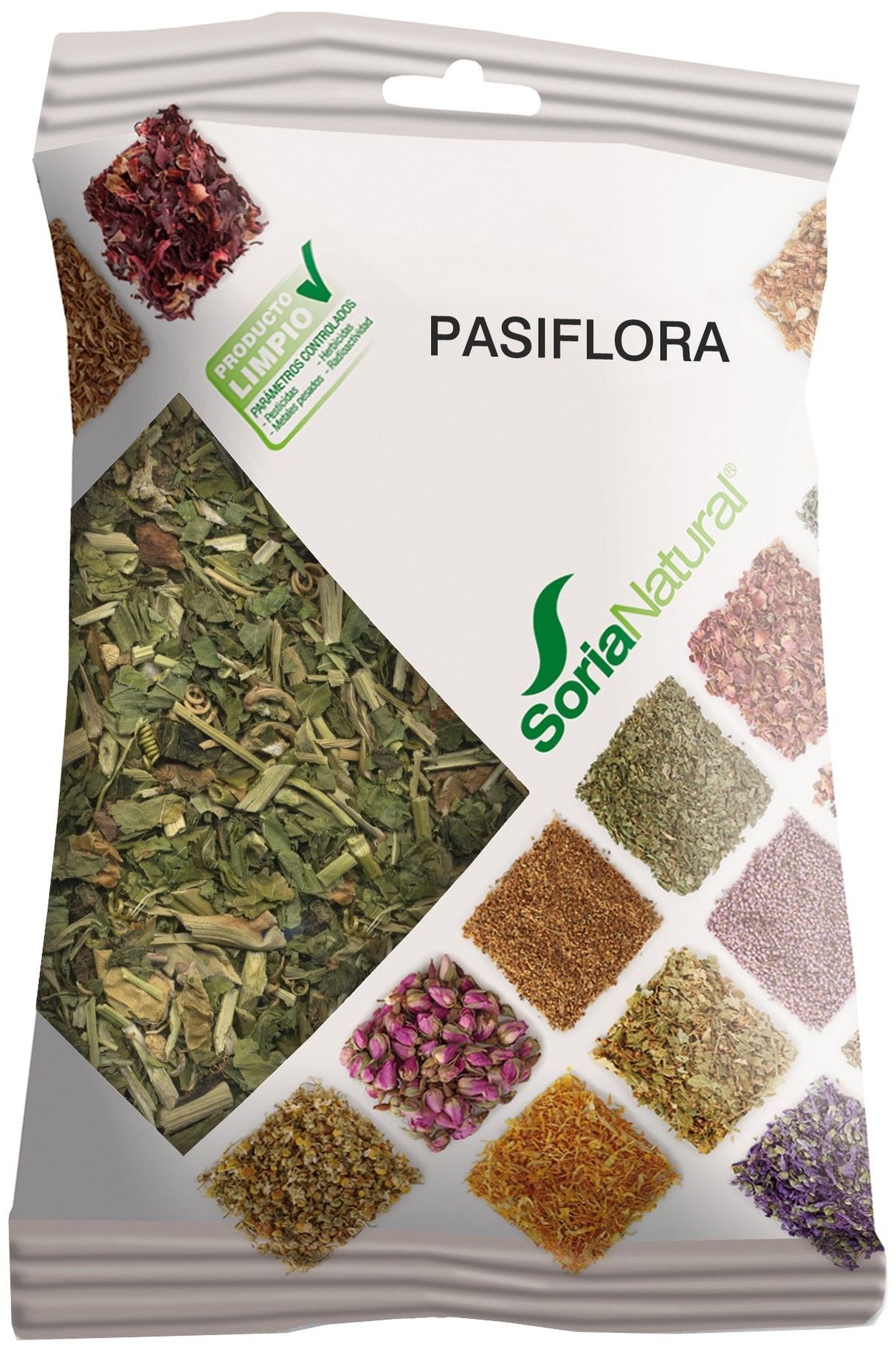 Pasiflora en Bolsa · Soria Natural · 40 gramos