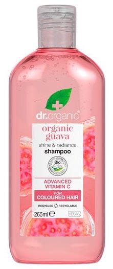 Champú de Guayaba para Cabello Teñido · Dr Organic · 265 ml