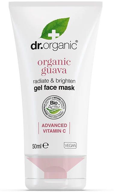 Mascarilla Facial en Gel de Guayaba · Dr Organic · 50 ml