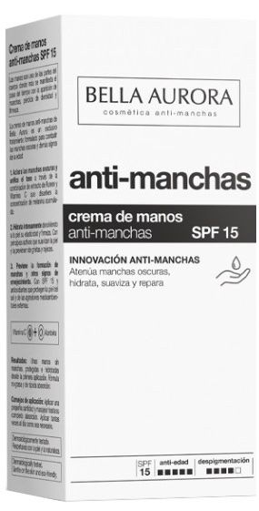 Crema de Manos Antimanchas · Bella Aurora · 75 ml