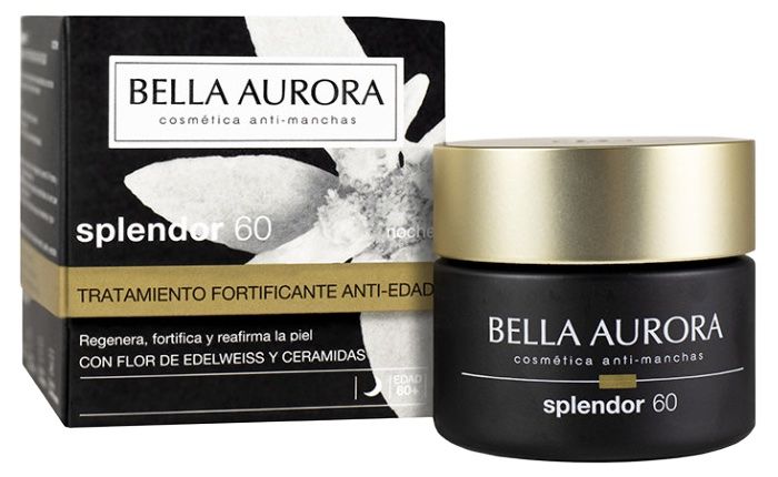 Splendor60 Crema de Noche Antiedad · Bella Aurora · 50 ml