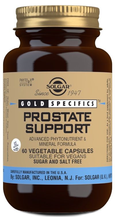 Prostate Support · Solgar · 60 cápsulas