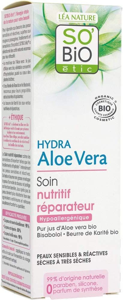 Tratamiento Nutritivo Reparador · So’Bio etic · 50 ml