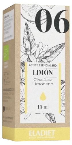Aceite Esencial de Limón nº 06 · Eladiet · 15 ml