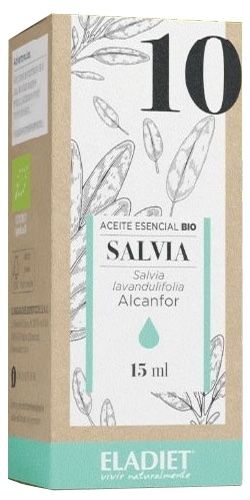 Aceite Esencial de Salvia nº 10 · Eladiet · 15 ml
