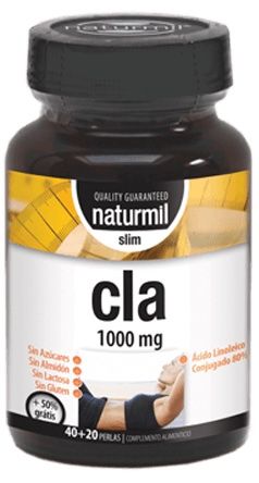 CLA Slim 1.000 mg · Naturmil · 60 cápsulas