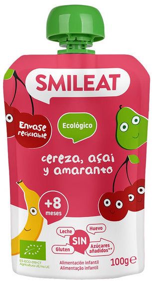 Smoothie de Cereza, Açai y Amaranto · Smileat · 100 gramos