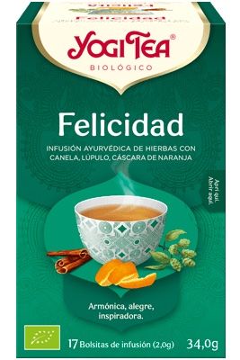 Felicidad · Yogi Tea · 17 filtros